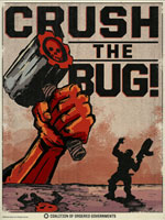 Crush the Bug Poster